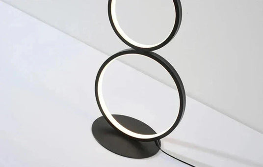 Ring Shaped Floor Lamp Touch On Off Switch