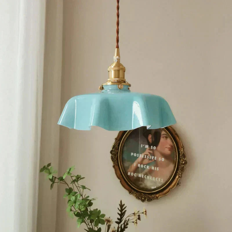 Brass Pendant Light for Bedroom and Living Spaces