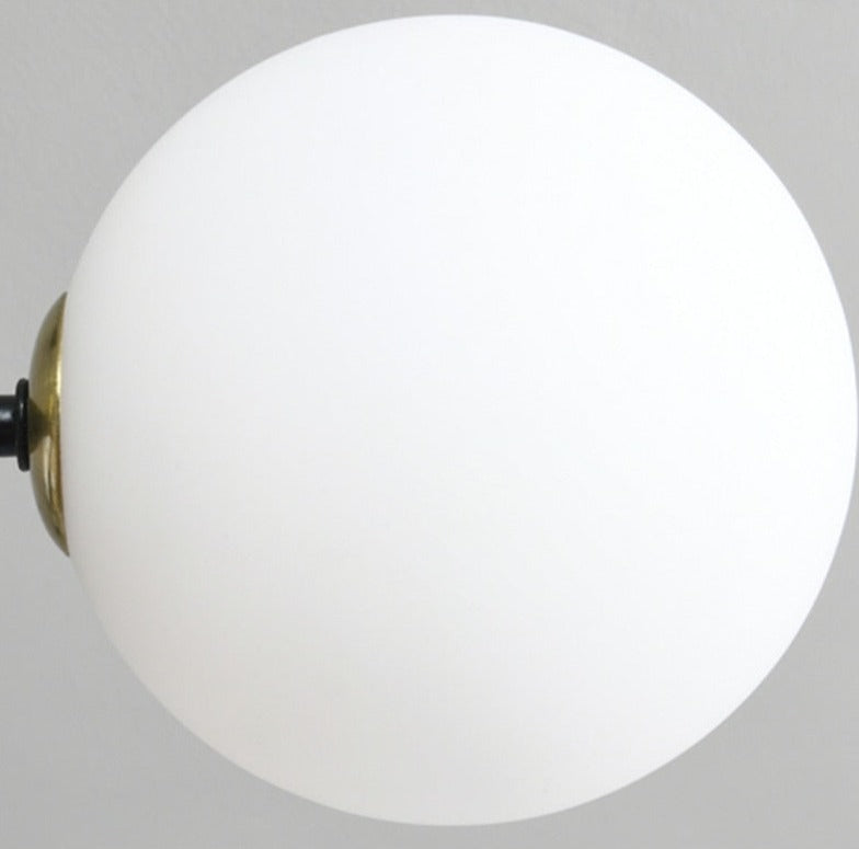 Lyra Fixture – Clear and Milky Glass Shade