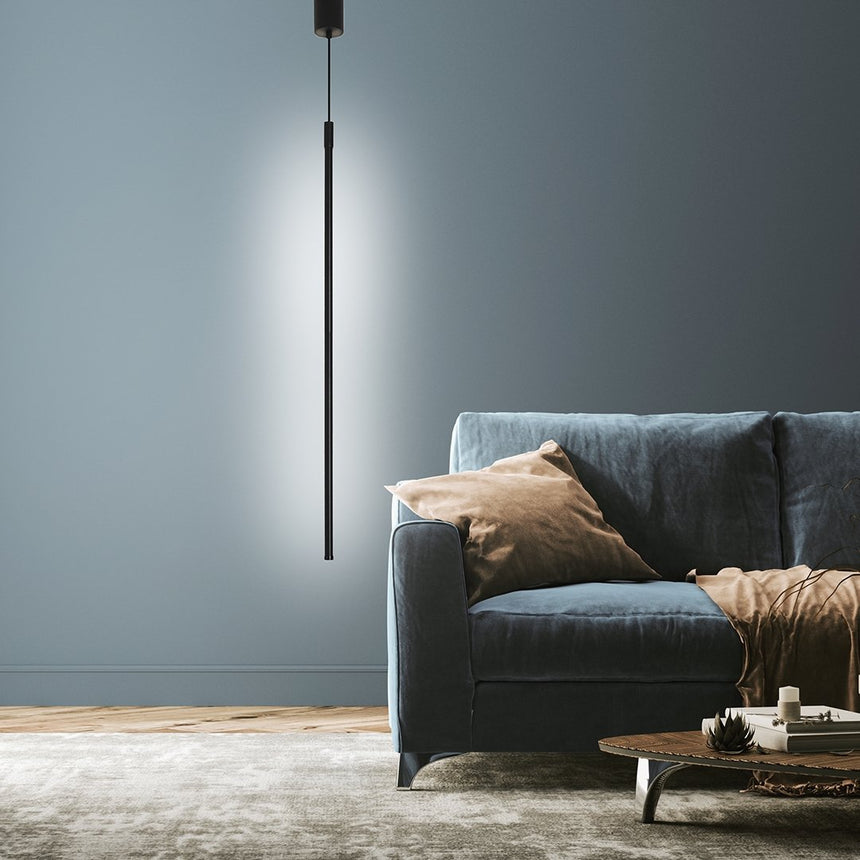 AsterLume Pendant Light – Minimalist Aluminum Fixture for Living Room
