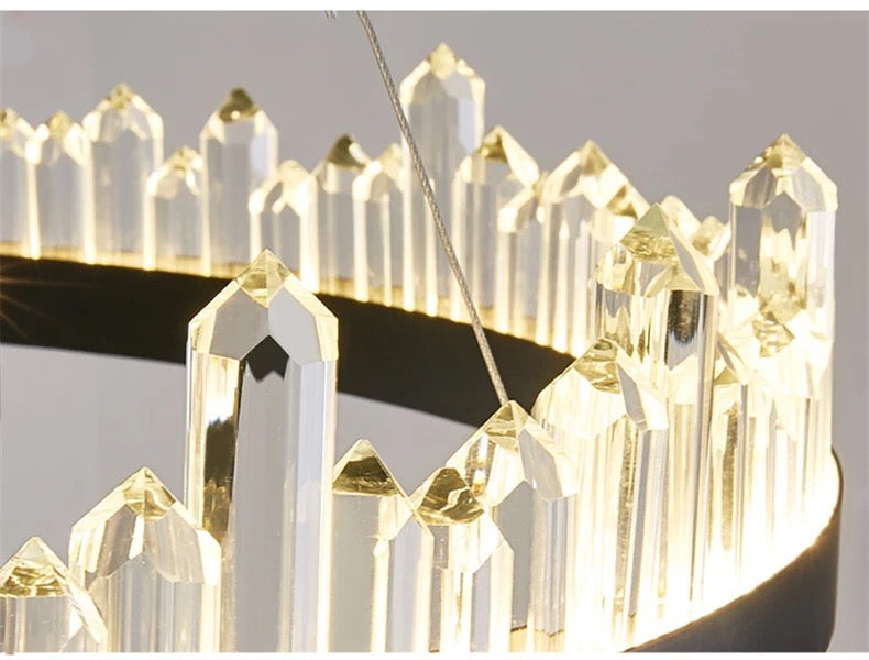 Alora Chandelier Cord Pendant Installation Design