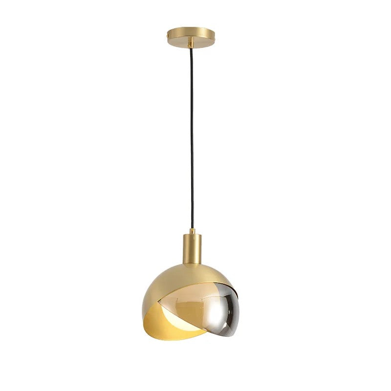 Glass Pendant Light Cord Mount Design