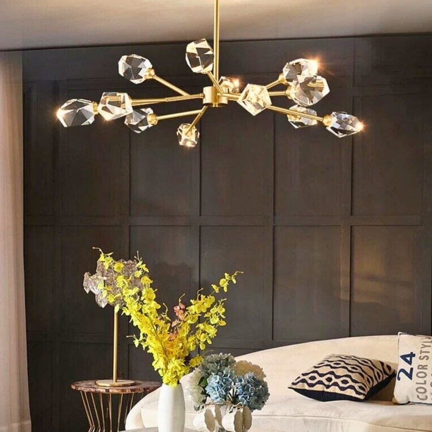 Modern Sparkling Crystal Pendant Light for Modern Home Interiors | OroDwell