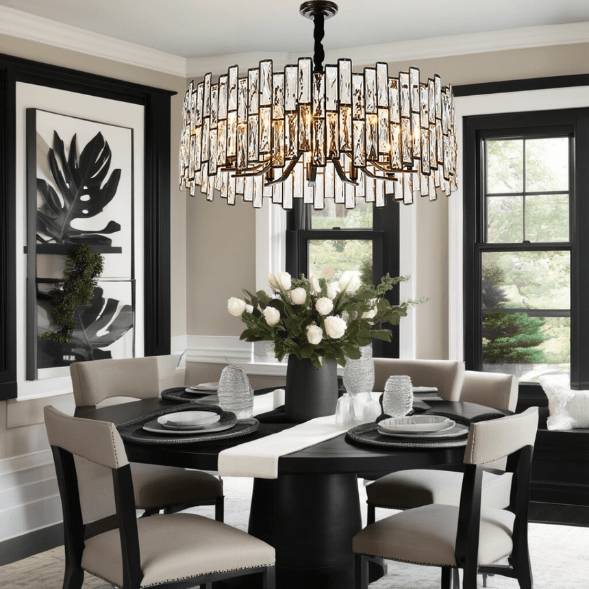 Kylar Crystal Chandelier for Dining Room and Foyer
