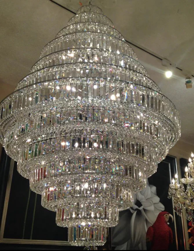 Crystal Chandelier for Traditional Interior Decor