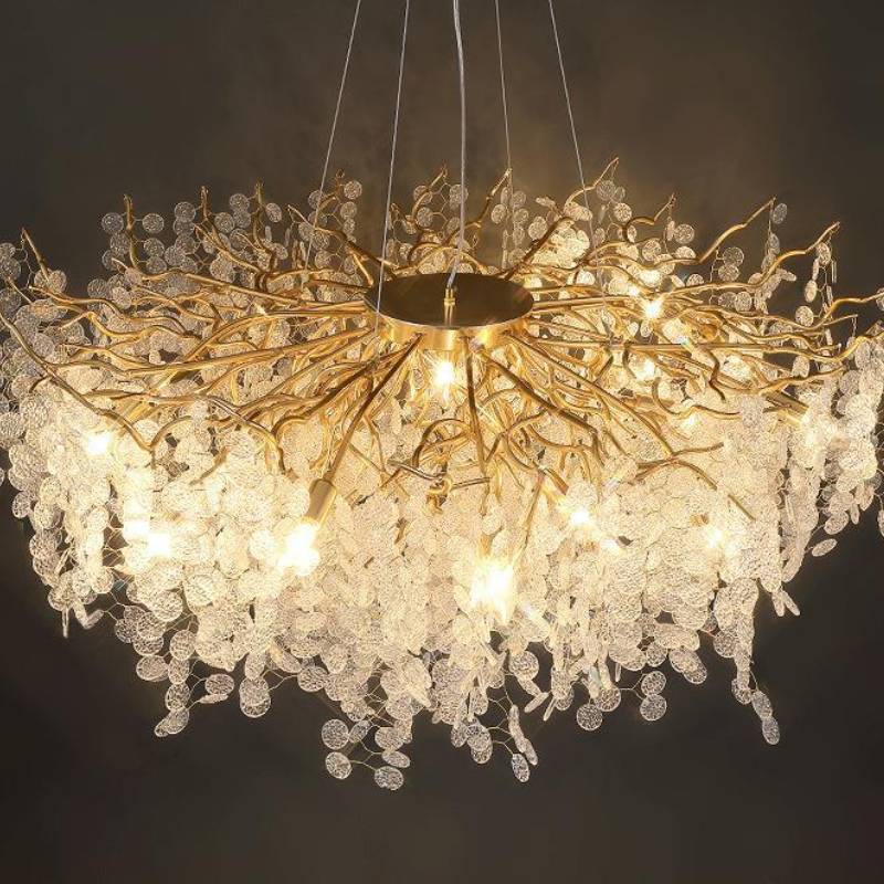 Crystal Chandelier for Home Decor Enthusiasts