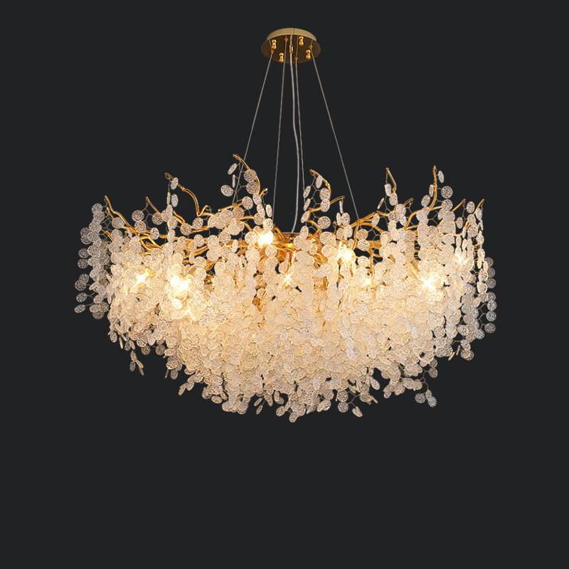 Crystal Chandelier for Home Decor Enthusiasts