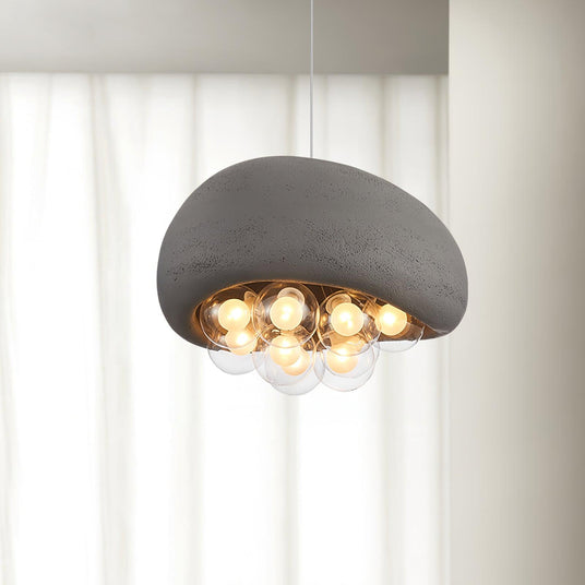 Glass Pendant Light Close-Up Detail - OroDwell