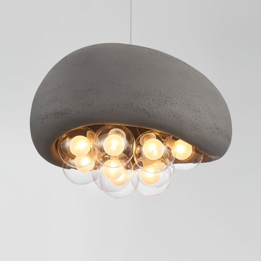 Pendant Light Installed In Living Room Setting - OroDwell