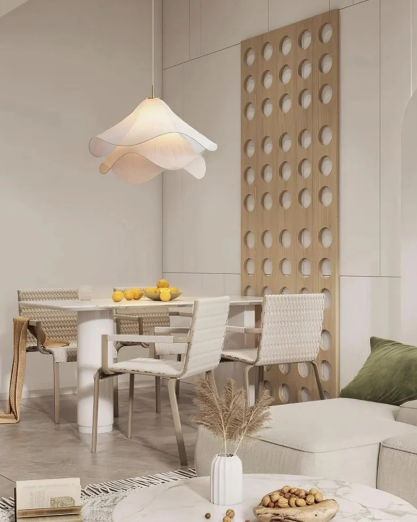 Kirra Petal Layer Pendant Light lifestyle room setting - OpalDwell