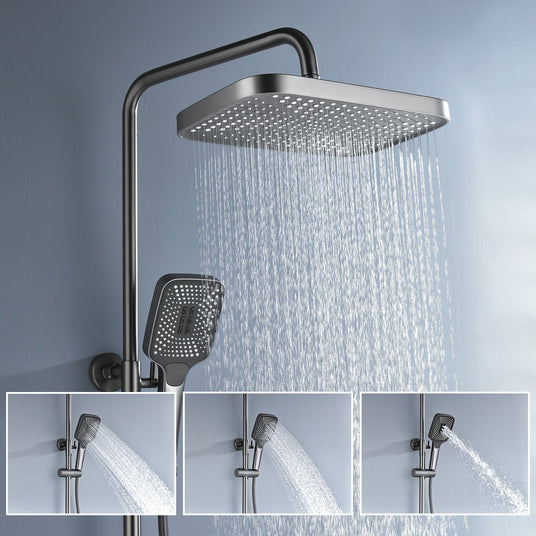 Smart shower system for modern bathroom decor