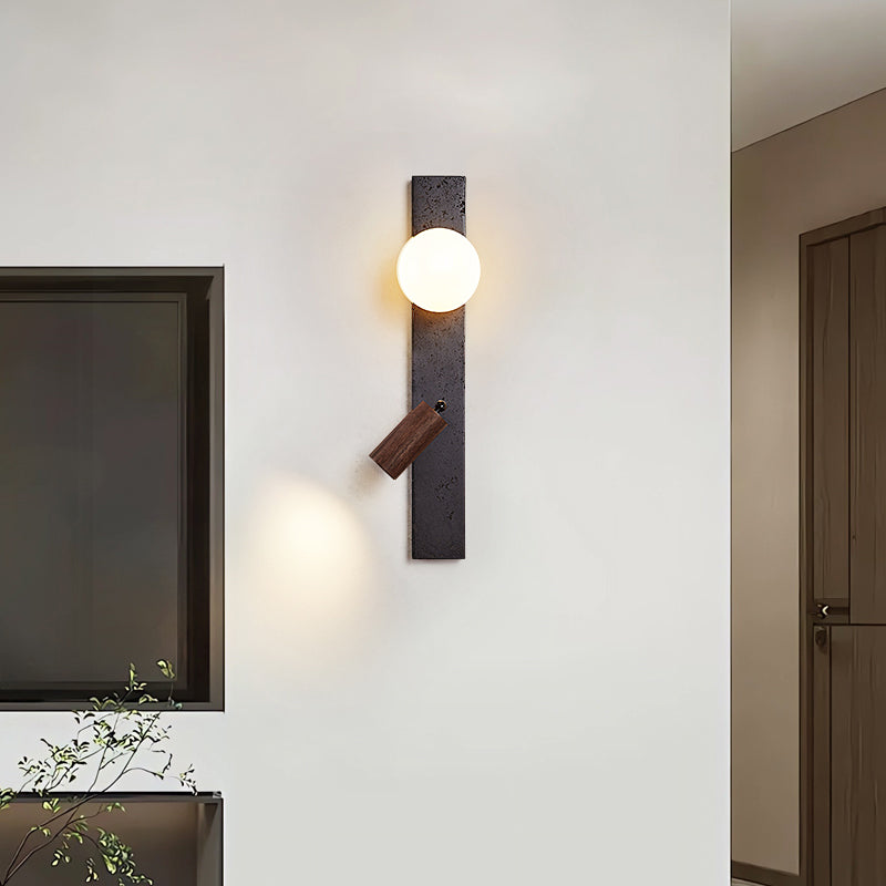 Adjustable Rotating Wall Lamp Detail