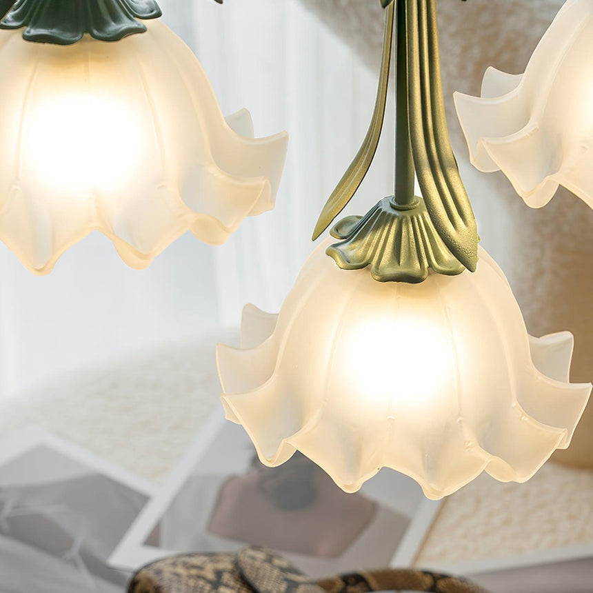 Pendant Light With Elegant Floral Charm - OroDwell