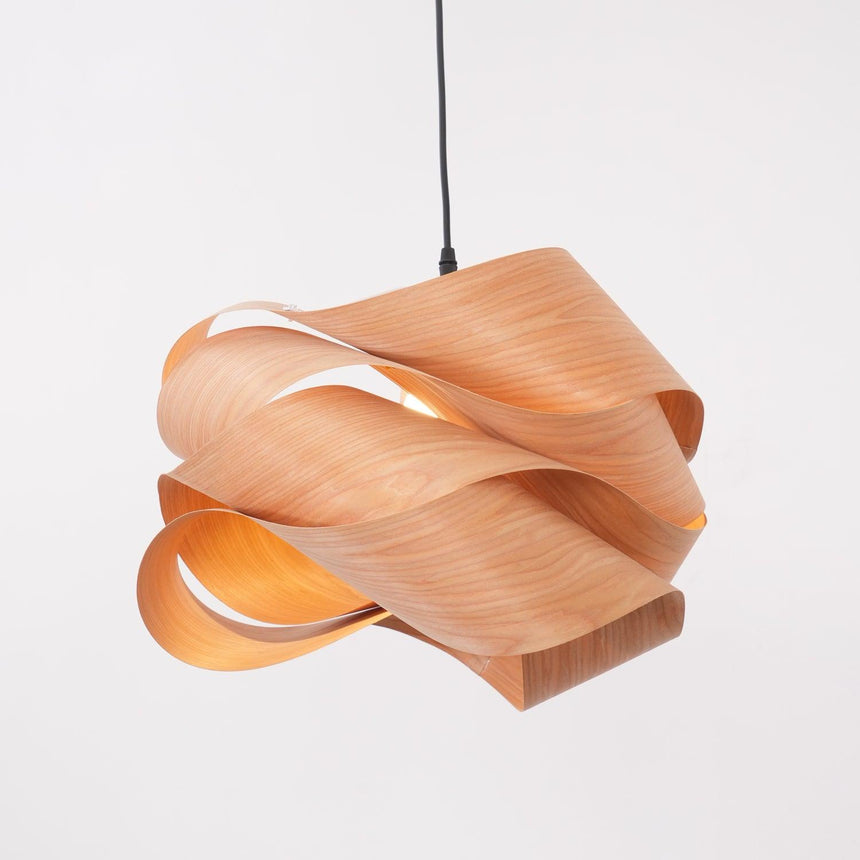 Wood Grain Pendant Light Package Contents