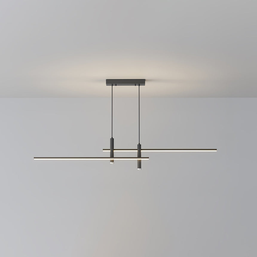 Nexa Linear Pendant Light for Modern Dining Room Lighting - OpalDwell