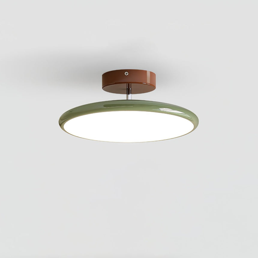 NylaGlow Adjustable Ceiling Light top view ceiling mount - OpalDwell