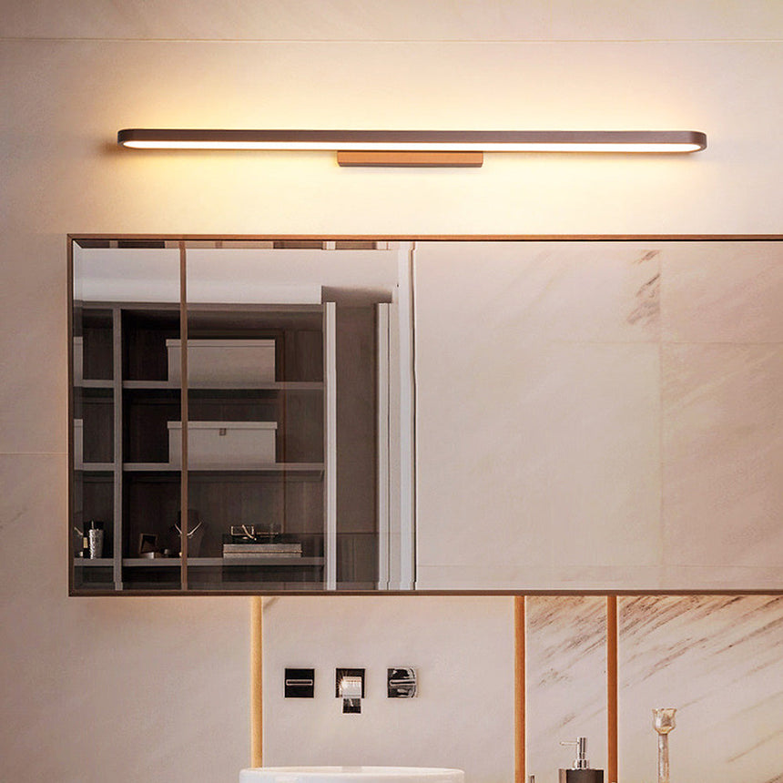 Led bathroom wall light - sleek acrylic and aluminum design