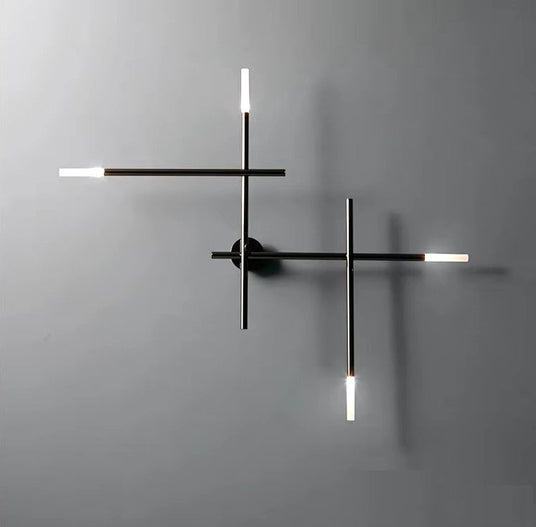 Modern Copper Wall Light Fixture