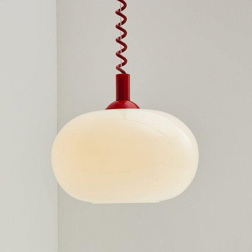 Glass Pendant Light Shade Close-Up - OroDwell