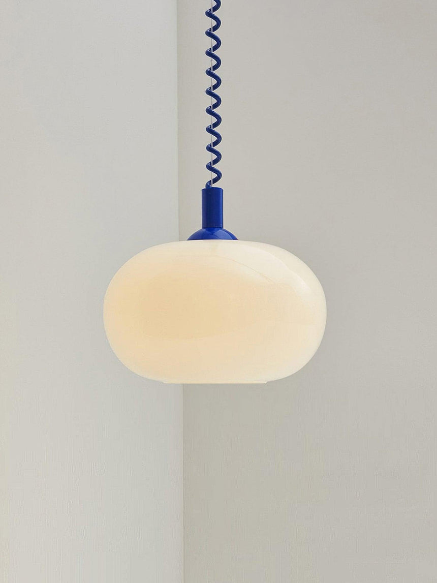 Pendant Light Installed In Living Room Setting - OroDwell