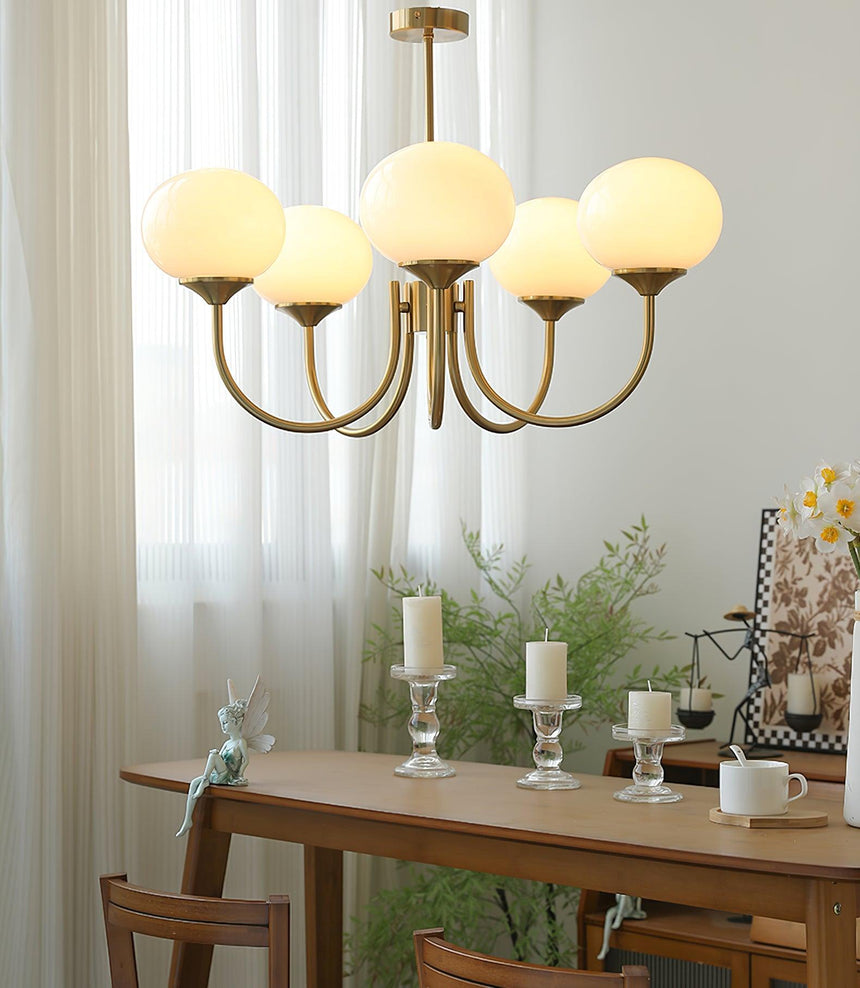Alora Marshmallow Chandelier Sophisticated Charm Design