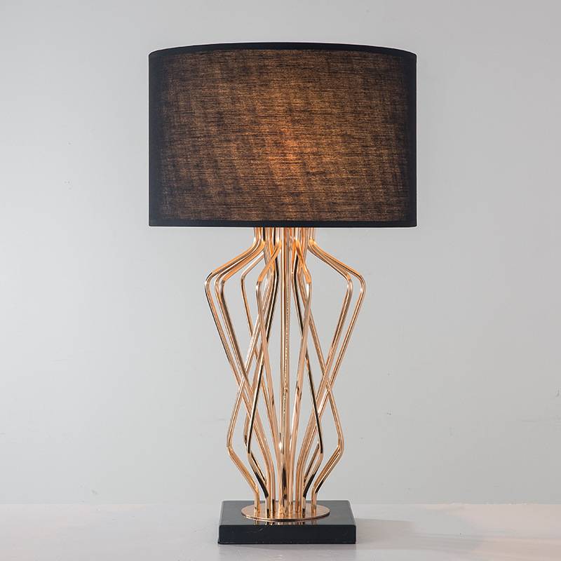 Marble Table Lamp for Living Area Decor