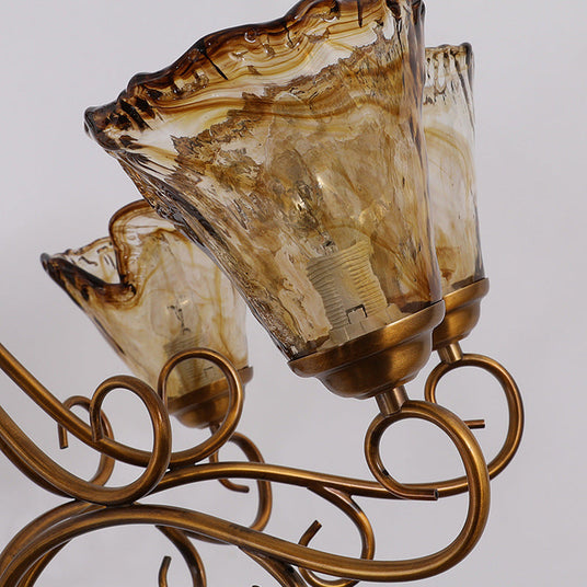Chandelier Close-Up Detail View