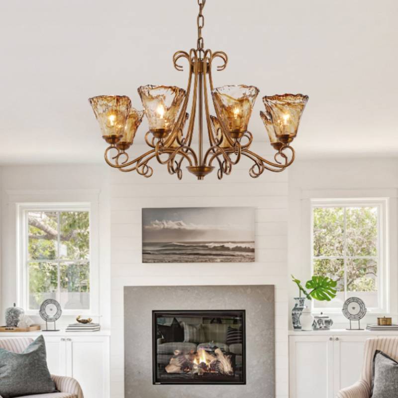 Vintage Chandelier for Entryway Decor OpalDwell
