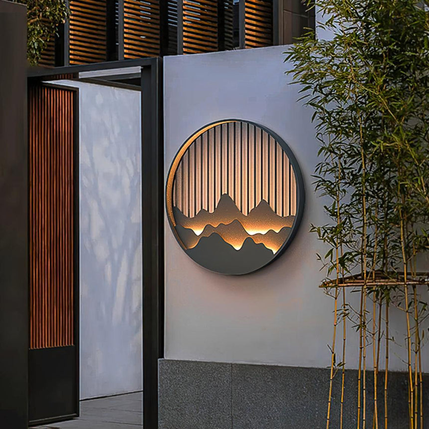 Cairncrest Outdoor Wall Lamp for Patio and Garden