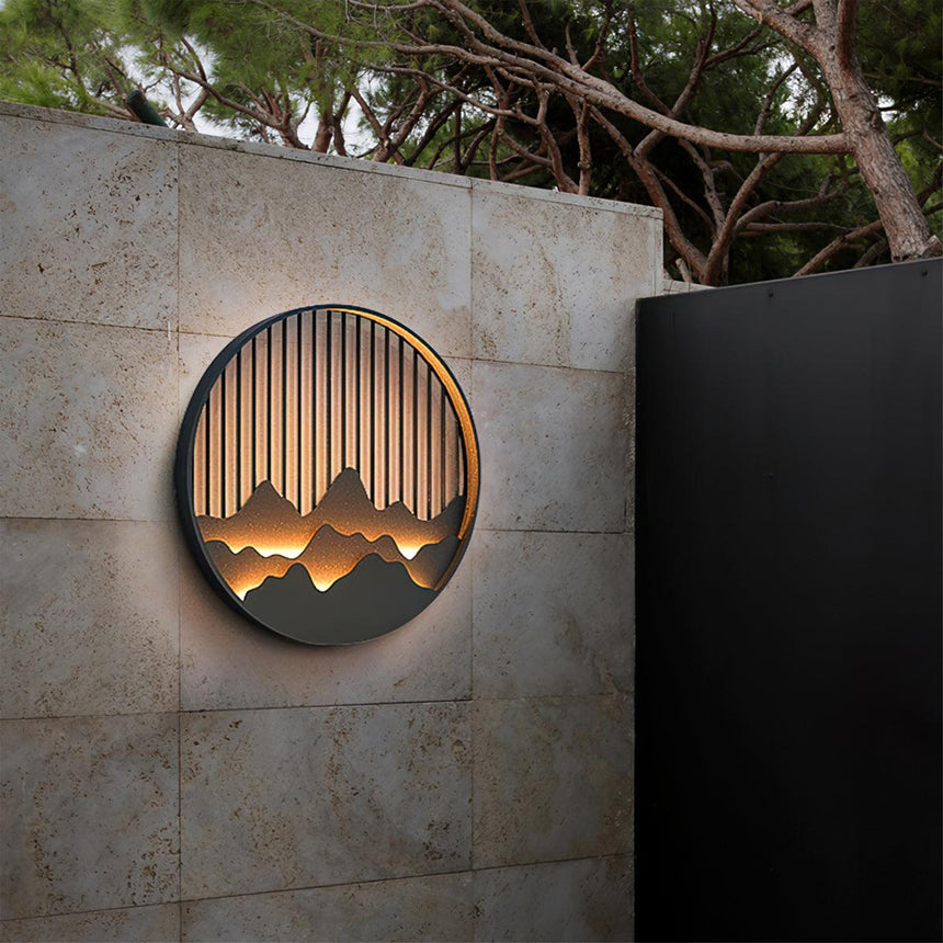Cairncrest Outdoor Wall Lamp for Patio and Garden