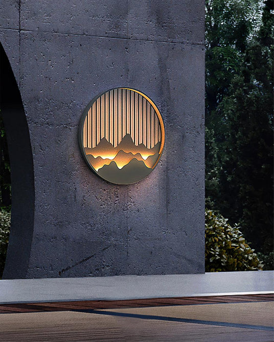 Modern Wall Light, Side Profile, Accent Lighting