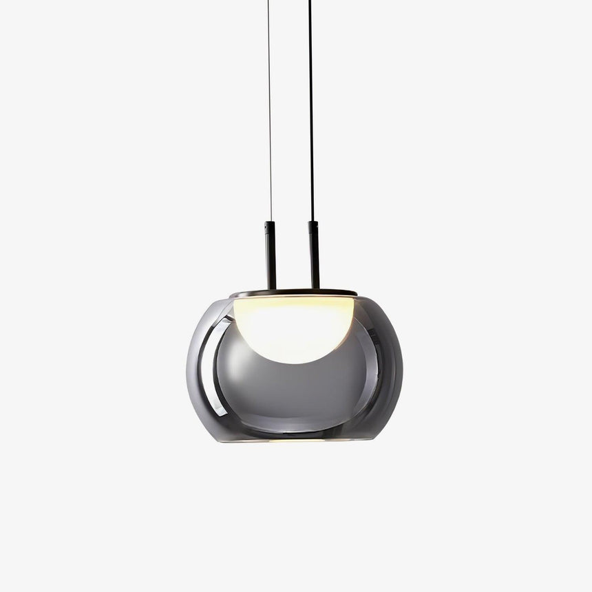 HaloAura Pendant Light Halo Glow Effect Design - OpalDwell