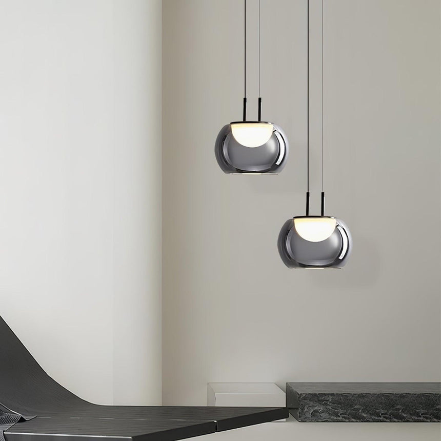 Halo Pendant Light Underside Detail View - OpalDwell