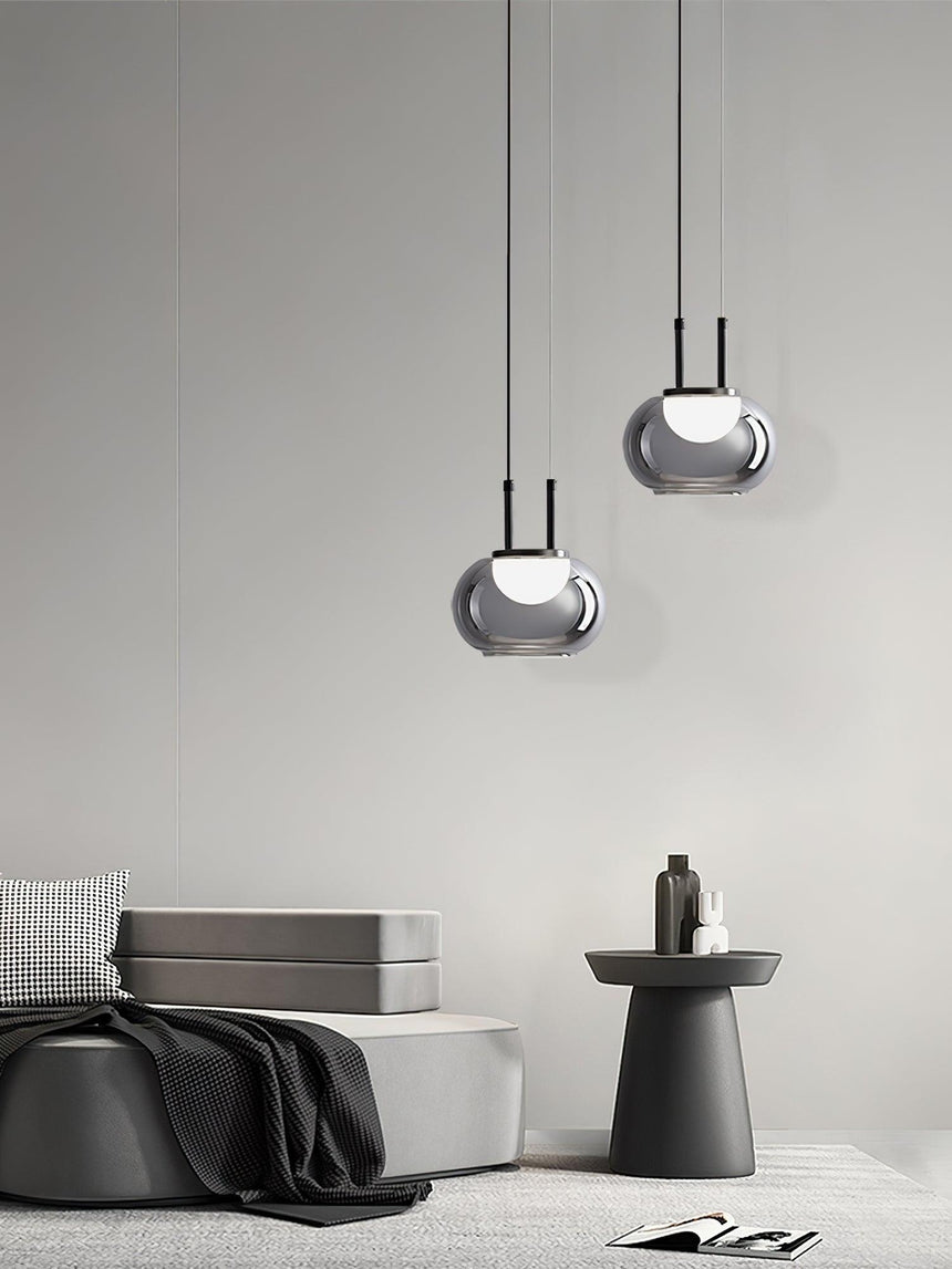 HaloAura Pendant Light With Enchanting Halo Glow Effect - OpalDwell