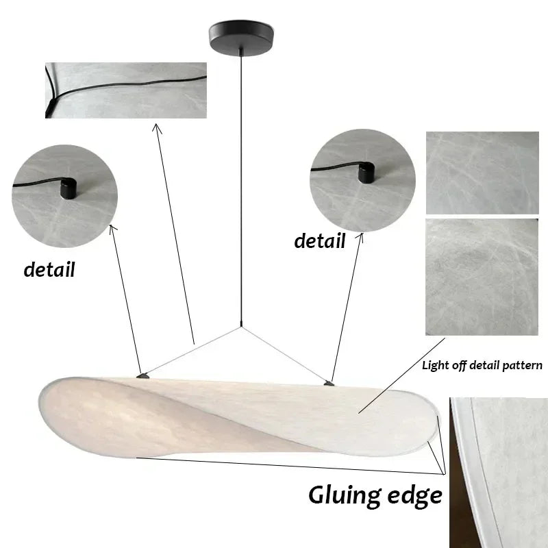 Pendant light for bedroom decor accent