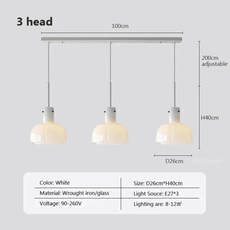 Eldrida Glass Pendant – Durable Style Fixture