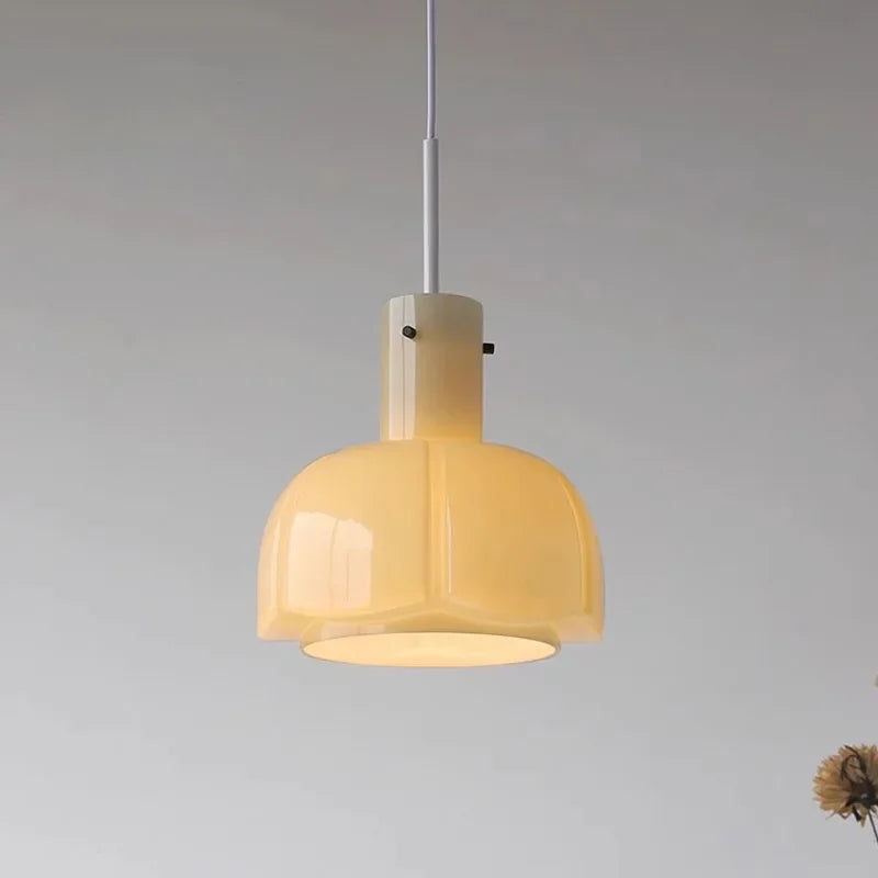 Eldrida Glass Hanging Lamp – Aesthetic Accent Design