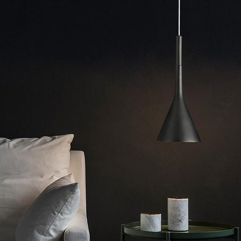 Minimalist Aluminum Hanging Lamp Fixture