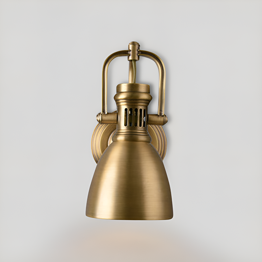 Artisan wall lamp for villa entrances