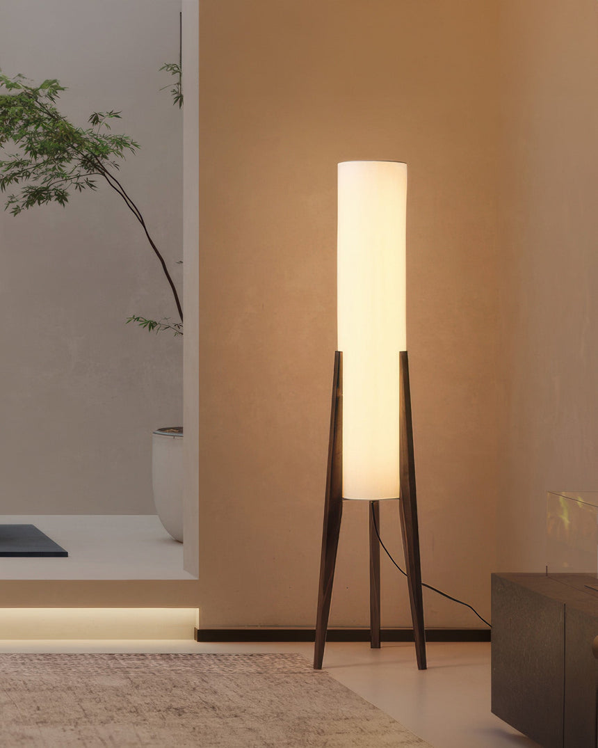 Retro standing lamp for living room