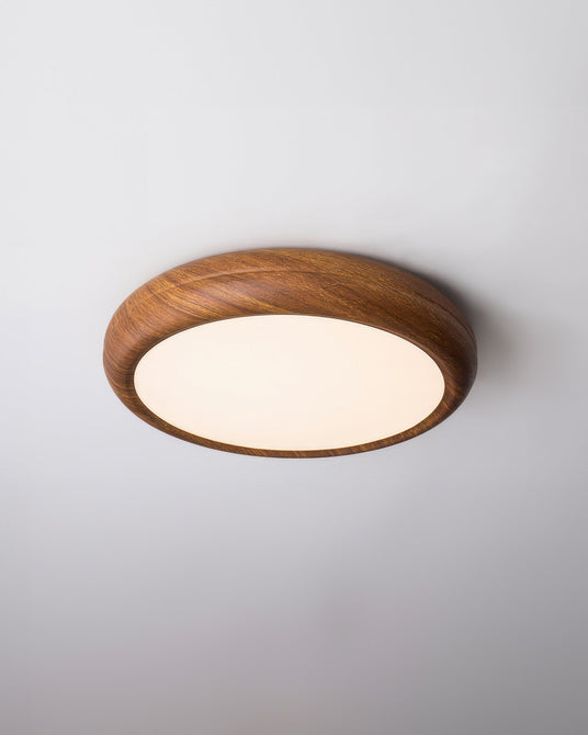 Walnut Ceiling Light Modern Simple Design