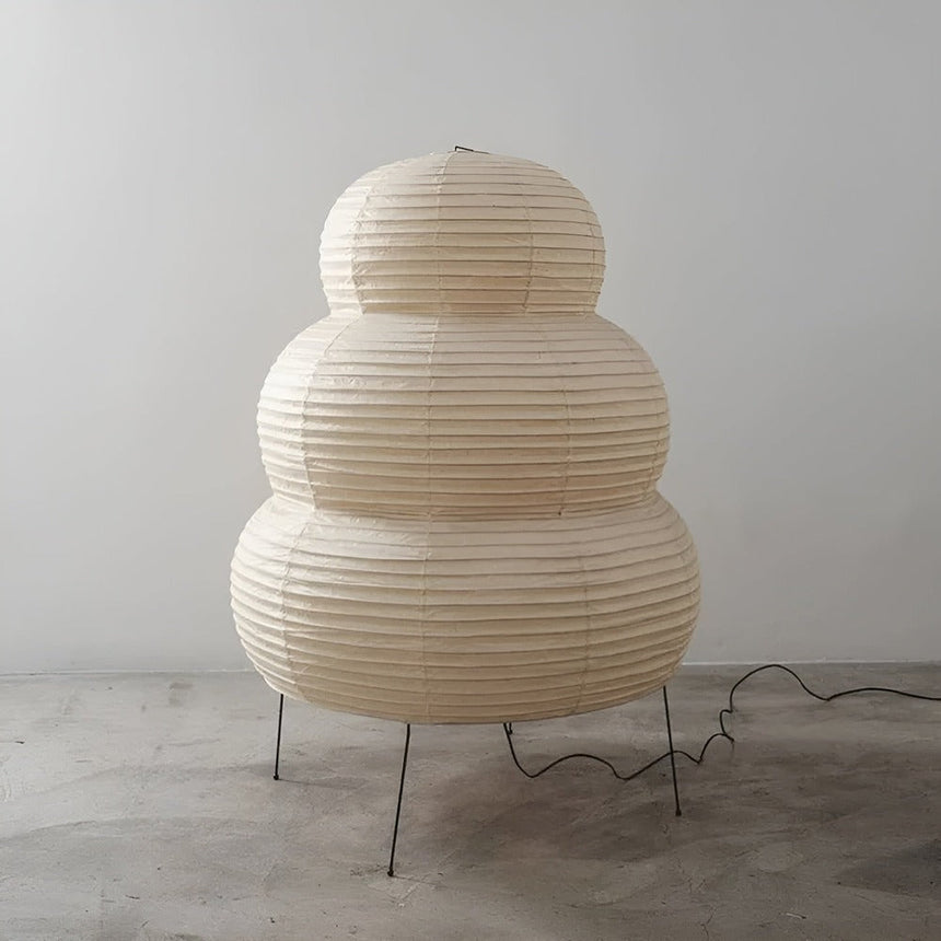 Rice Paper Floor Lamp Soft Diffused Glow