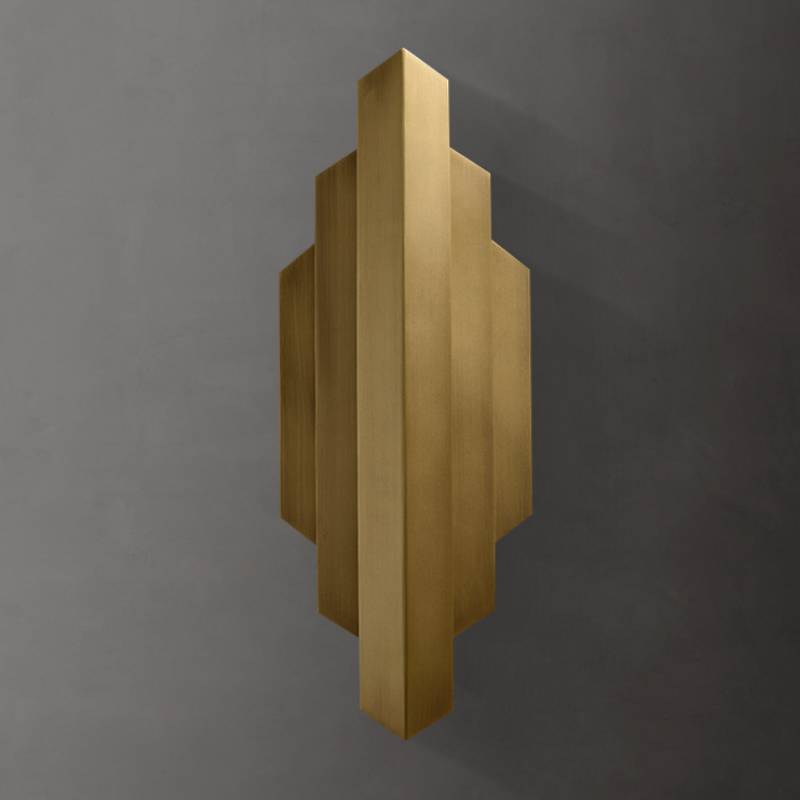 Modern Wall Sconce Side Angle View OpalDwell