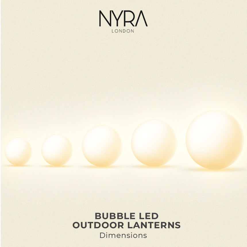 Landscape globe light for outdoor spaces