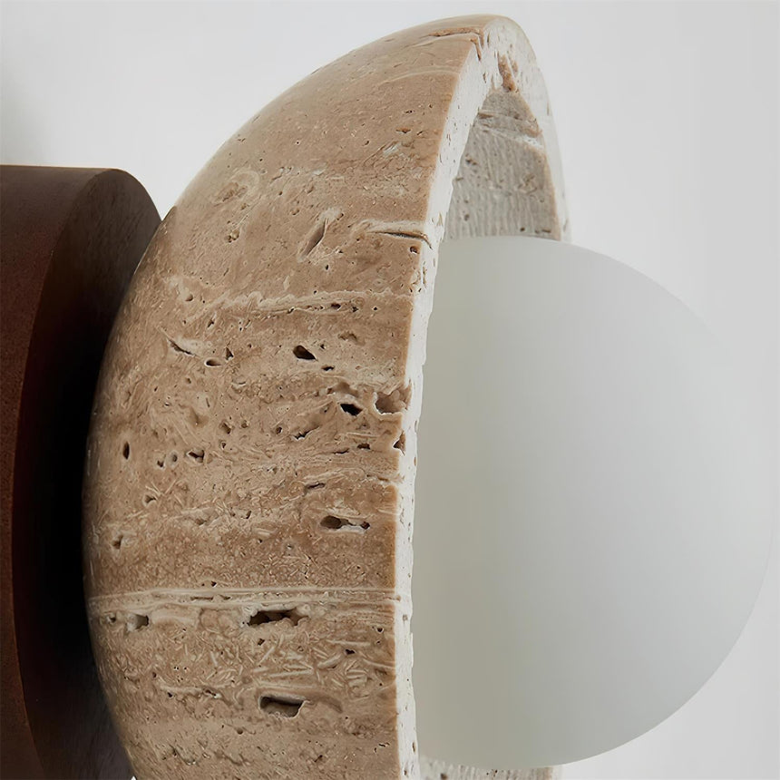Natural Stone Ceiling Light Home Decor