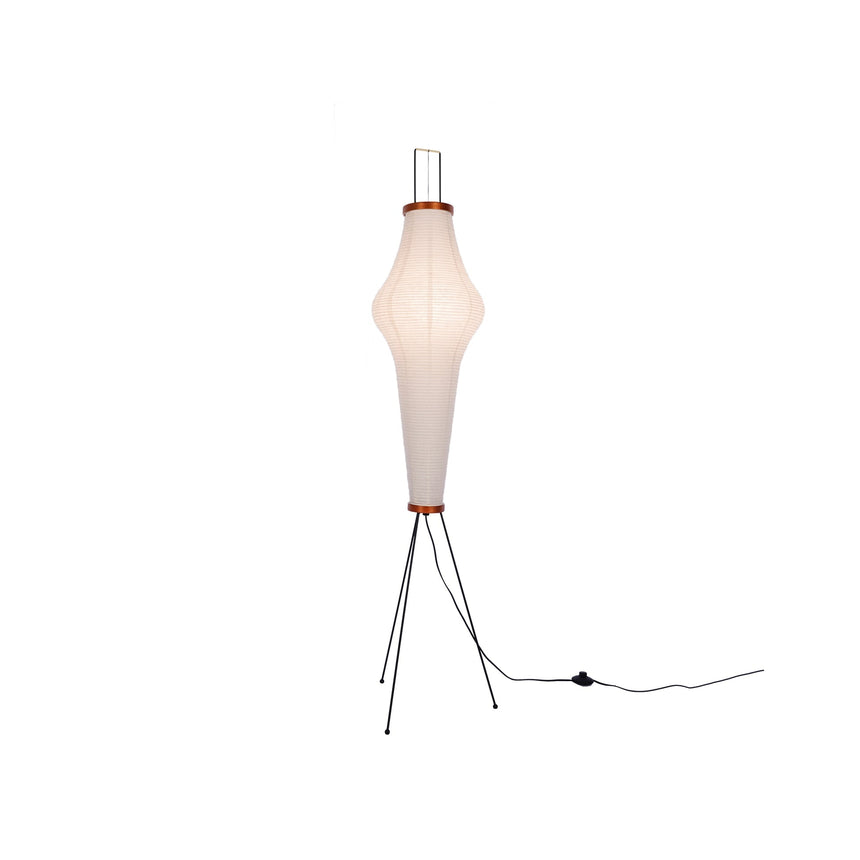 Kaze Rice Paper Floor Lamp - Japanese-Inspired Ambient Glow OpalDwell