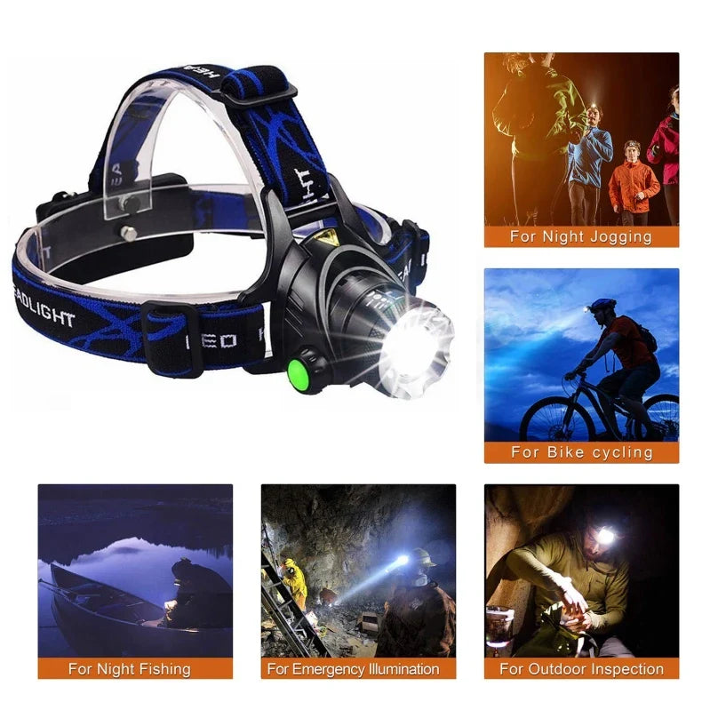 Bright LED headlamp for outdoor adventures
