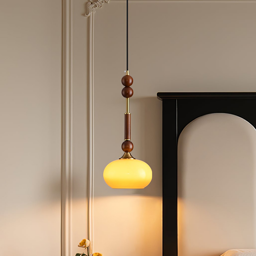 VeroLuce Italian Glass Pendant Lamp for Living Room