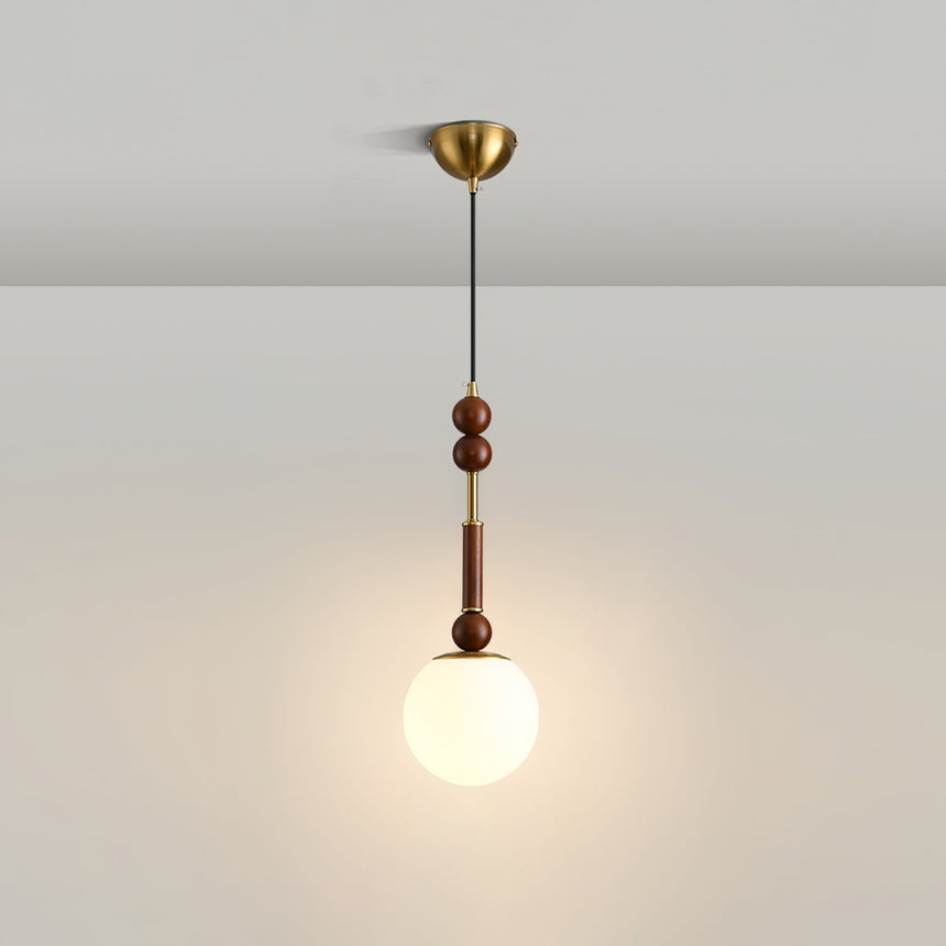 Glass Shade Pendant Lamp for Timeless Interiors
