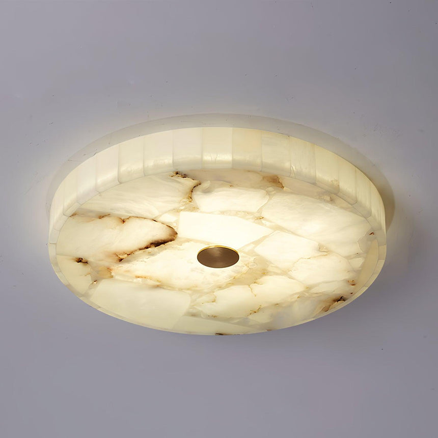 Alabaster Ceiling Light Home Decor